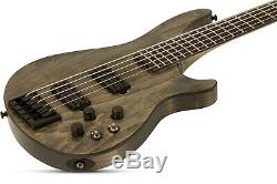 Schecter C-5 Apocalypse Rusty Grey RG B-Stock 5-String Electric Bass Guitar C5 C