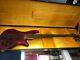 Schecter Custom 4 Electric Bass Guitar Vampire Red With Hard Sell Case