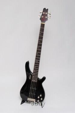 Shine SBA624 Electric Bass Guitar 4 String F Hole Cut Out Active Electronics Y32