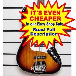 Shine WPB960 Electric Bass Guitar 4 String Sunburst Jazz Bass Y-28