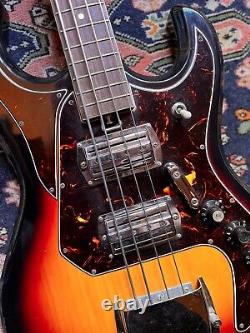 Silvertone MIJ 1491 Late 60s Vintage Electric Bass Guitar Excellent Condition