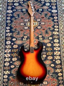 Silvertone MIJ 1491 Late 60s Vintage Electric Bass Guitar Excellent Condition