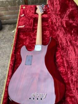 Sire Marcus Miller fretless bass guitar with Fender hard'Tweed' case