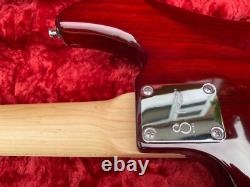 Sire Marcus Miller fretless bass guitar with Fender hard'Tweed' case