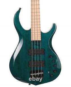 Sire Version 2 Marcus Miller M2 4 String Bass Guitar Transparent Blue NEW