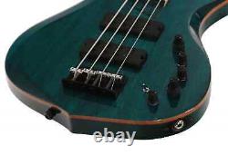 Sire Version 2 Marcus Miller M2 4 String Bass Guitar Transparent Blue NEW