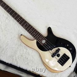 Solid Body Gossip Electric Bass Guitar Rosewood Fretboard Black Part 3S Pickup
