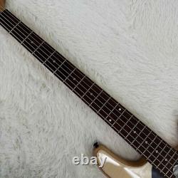 Solid Body Gossip Electric Bass Guitar Rosewood Fretboard Black Part 3S Pickup