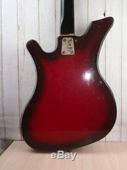 Soviet Electric guitar bass semi-acoustic guitar AELITA 6 string
