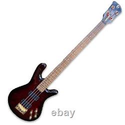 Spector Bass Legend 4 Custom Bass Guitar, Black Cherry