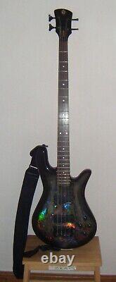 Spector Legend 4 Classic Bass Guitar, Holoflash Black Professional Series