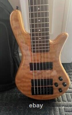 Spector Legend 6 Classic Natural Gloss Bass With Case