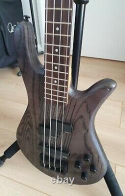 Spector NS Pulse 4 Bass Guitar in Charcoal Grey. Mint Condition Includes Gig Bag