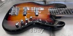 Squier 5 String Active Jazz Bass PR839 2016 Sunburst