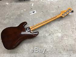 Squier 70s Vintage Modified Precision Electric Bass Guitar Natural
