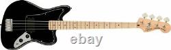 Squier Affinity Jaguar H Bass Guitar Maple Fingerboard Black