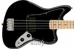 Squier Affinity Jaguar H Bass Guitar Maple Fingerboard Black