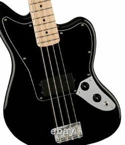 Squier Affinity Jaguar H Bass Guitar Maple Fingerboard Black