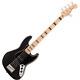 Squier Affinity Series Active Jazz Bass V Guitar, Black Metallic