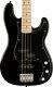 Squier Affinity Series Precision Bass Pj, Maple Fingerboard, Black