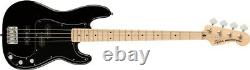 Squier Affinity Series Precision Bass PJ, Maple Fingerboard, Black