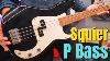 Squier By Fender Affinity Precision P Bass Guitar Review Unboxing