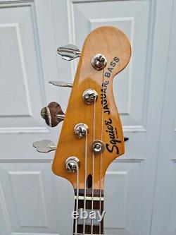 Squier Classic Vibe 70s Jaguar bass with upgrades