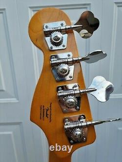 Squier Classic Vibe 70s Jaguar bass with upgrades