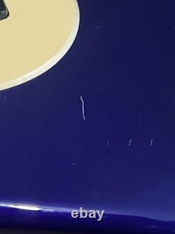 Squier J bass by Fender 2013 purple bass guitar