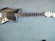 Squier Jaguar Bass Guitar, Perfect Unmarked Condition, Charcoal Frost Metallic