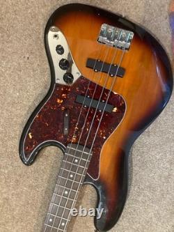 Squier Jazz Bass Guitar 1995 Korean 50th Anniversary model in fantastic shape
