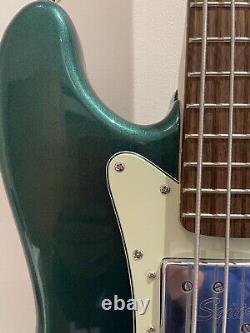Squier Paranormal Rascal Short Scale Bass Guitar HH, Sherwood Green (B-Stock)