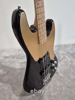 Squier Paranormal Series 54 Jazz Bass Black and Gold with Soft Gig Bag