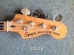 Squier Precision Bass, Classic Vibe 70's replica, Walnut, perfect condition