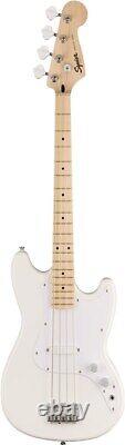 Squier Sonic Bronco Bass, Arctic White