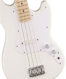 Squier Sonic Bronco Bass, Arctic White