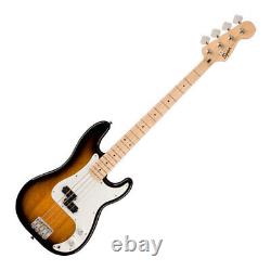 Squier Sonic Precision Bass, 2-Colour Sunburst, Poplar Body, Maple Fingerboard