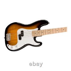 Squier Sonic Precision Bass, 2-Colour Sunburst, Poplar Body, Maple Fingerboard