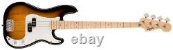 Squier Sonic Precision Bass Guitar Laurel Fingerboard 2 Colour Sunburst