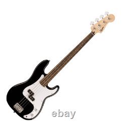 Squier Sonic Precision Bass Guitar, Laurel Fingerboard, Black