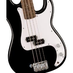 Squier Sonic Precision Bass Guitar, Laurel Fingerboard, Black