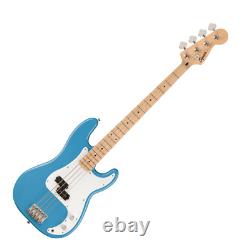 Squier Sonic Precision Bass Guitar in California Blue