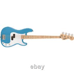 Squier Sonic Precision Bass Guitar in California Blue