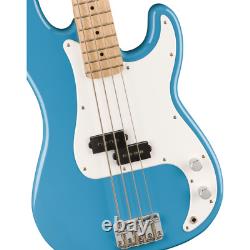 Squier Sonic Precision Bass Guitar in California Blue