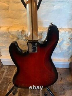 Squier Vintage Jazz Bass (3 Tone Sunburst, Rosewood) Released 2013