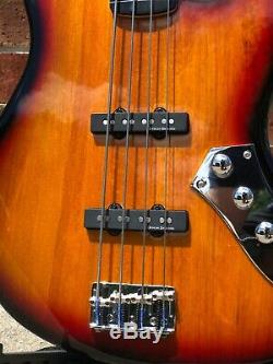 Squier Vintage Modified Jazz Fretless Electric Bass Guitar 3-Color Sunburst