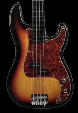 Squier by Fender Classic Vibe Fretless Precision Bass Sunburst with Gig Bag