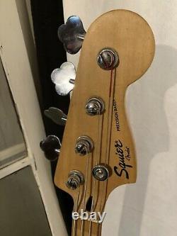 Squier by Fender Pete Wentz Black Electric Bass Guitar Fall Out Boy Rare