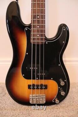 Squier by Fender Precision P Bass Guitar. Made in Indonesia