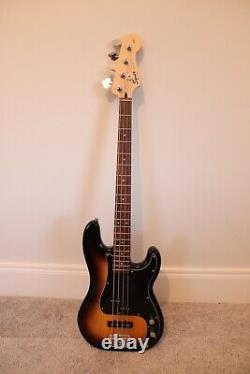 Squier by Fender Precision P Bass Guitar. Made in Indonesia